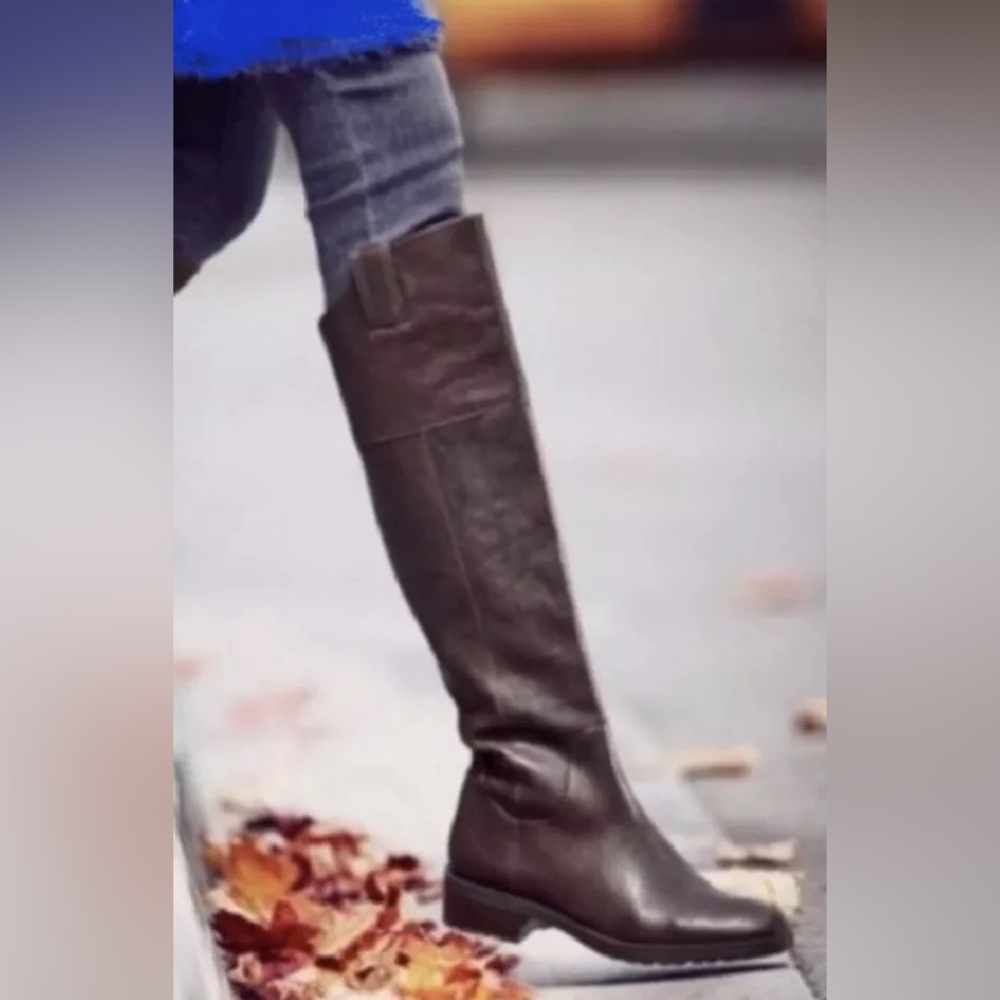 Enzo Angiolini Holdyn Black Over the Knee Riding Boots Size 11